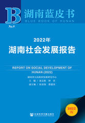 2022年湖南社会发展报告