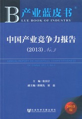 中国产业竞争力报告（2013）No.3