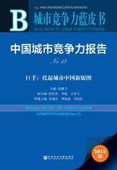 中国城市竞争力报告No.13