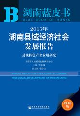 2016年湖南县域经济社会发展报告