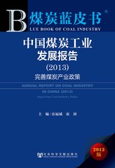 中国煤炭工业发展报告（2013）