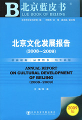 北京文化发展报告（2008~2009）