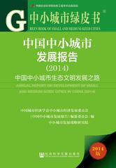 中国中小城市发展报告（2014）