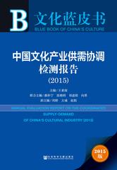 中国文化产业供需协调检测报告（2015）