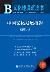 中国文化发展报告（2014）