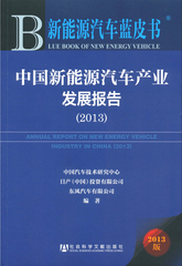 中国新能源汽车产业发展报告（2013）