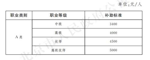 北京市公共实训基地高技能人才培训经费补助办法(试行)